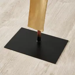 Golden Leaf Resin Metal Stand 120cm