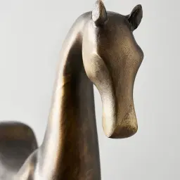 Dark Horse Resin Sculpture