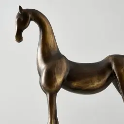 Dark Horse Resin Sculpture