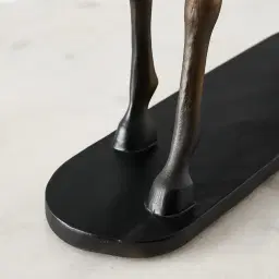 Dark Horse Resin Sculpture