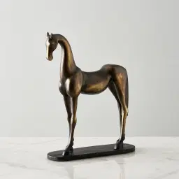 Dark Horse Resin Sculpture