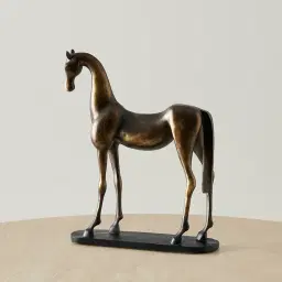 Dark Horse Resin Sculpture