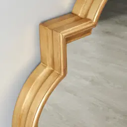 Irina Antique Gold Wooden Mirror