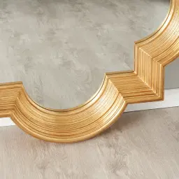 Irina Antique Gold Wooden Mirror