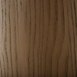 Terzetto Pandora Brown Sintered Stone Curved Dining Table- Medium Brown Wooden Legs