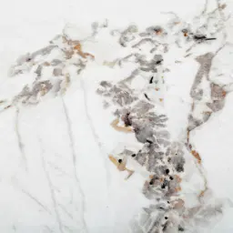 Terzetto Pandora Brown Sintered Stone Curved Dining Table - Dark Brown Ash Legs