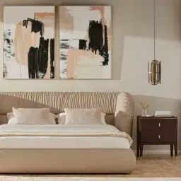 Beckham White Bedside Table