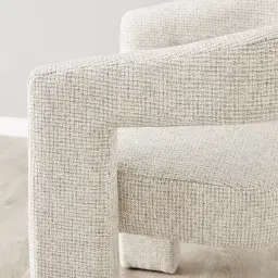 Sabrina II Dove Grey Fabric Dining Chair