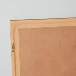 Insurgent Hemp Rope Shadow Box with Light Brown Frame