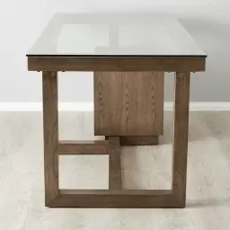 Dorothy Medium Brown Wooden Desk