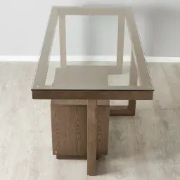 Dorothy Medium Brown Wooden Desk