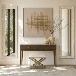 Beckham Medium Brown Wooden Console Table