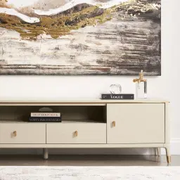 Beckham Medium Brown Wooden Entertainment Unit