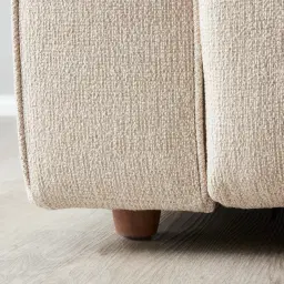 Jamie II Oatmeal Woven Fabric 3-Seater Electric Recliner