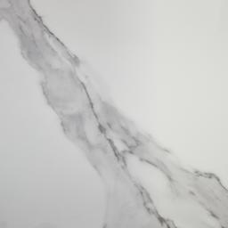 Archie Black Rectangular Dining Table with White Sintered Stone Top - 268x118cm