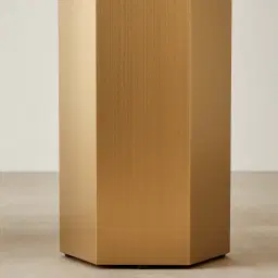 Thames Calacatta Oro - White Sintered Stone Console Table