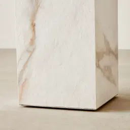 Thames Calacatta Oro - White Sintered Stone Console Table