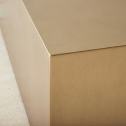 Thames Calacatta Oro - White Sintered Stone Rectangular Coffee Table