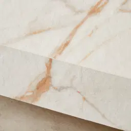 Thames Calacatta Oro - White Sintered Stone Square Coffee Table