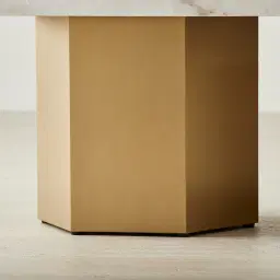 Thames Calacatta Oro - White Sintered Stone Entertainment Unit