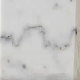 Jessa Brushed Gold Metal Floor Lamp - White Marble Base