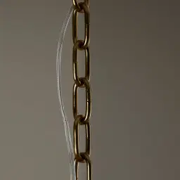 Zeny Brushed Gold Glass Chandelier - Transparent Plum Glass Tube