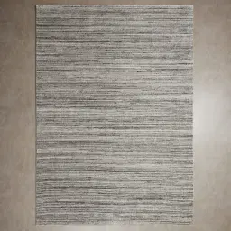 Vincenzo Ivory Charcoal Floor Rug - Medium 200cm x 300cm