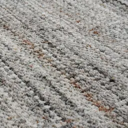 Vincenzo Ivory Charcoal Floor Rug - Large 250cm x 350cm