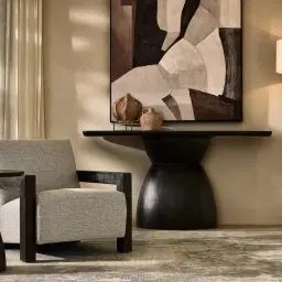 Maded Blue Beige Floor Rug - Medium 200cm x 300cm