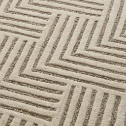 Alistair Ivory Beige Floor Rug - Small 160cm x 230cm