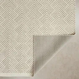 Alistair Ivory Beige Floor Rug - Large 250cm x 350cm