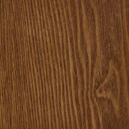 Portobello Toffee Brown Ash Veneer Side Table - Pandora Brown Sintered Stone Top