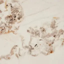 Portobello Light Brown Ash Veneer Bedside Table - Pandora Brown Sintered Stone Top