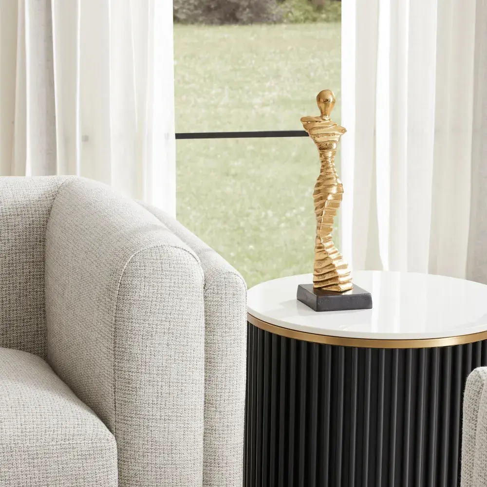 Kyla Gold Human Metal Decorative