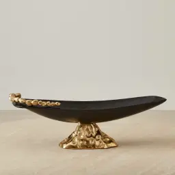 Larina Gold Metal Tray