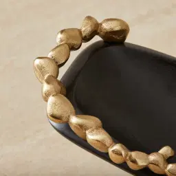 Larina Gold Metal Tray