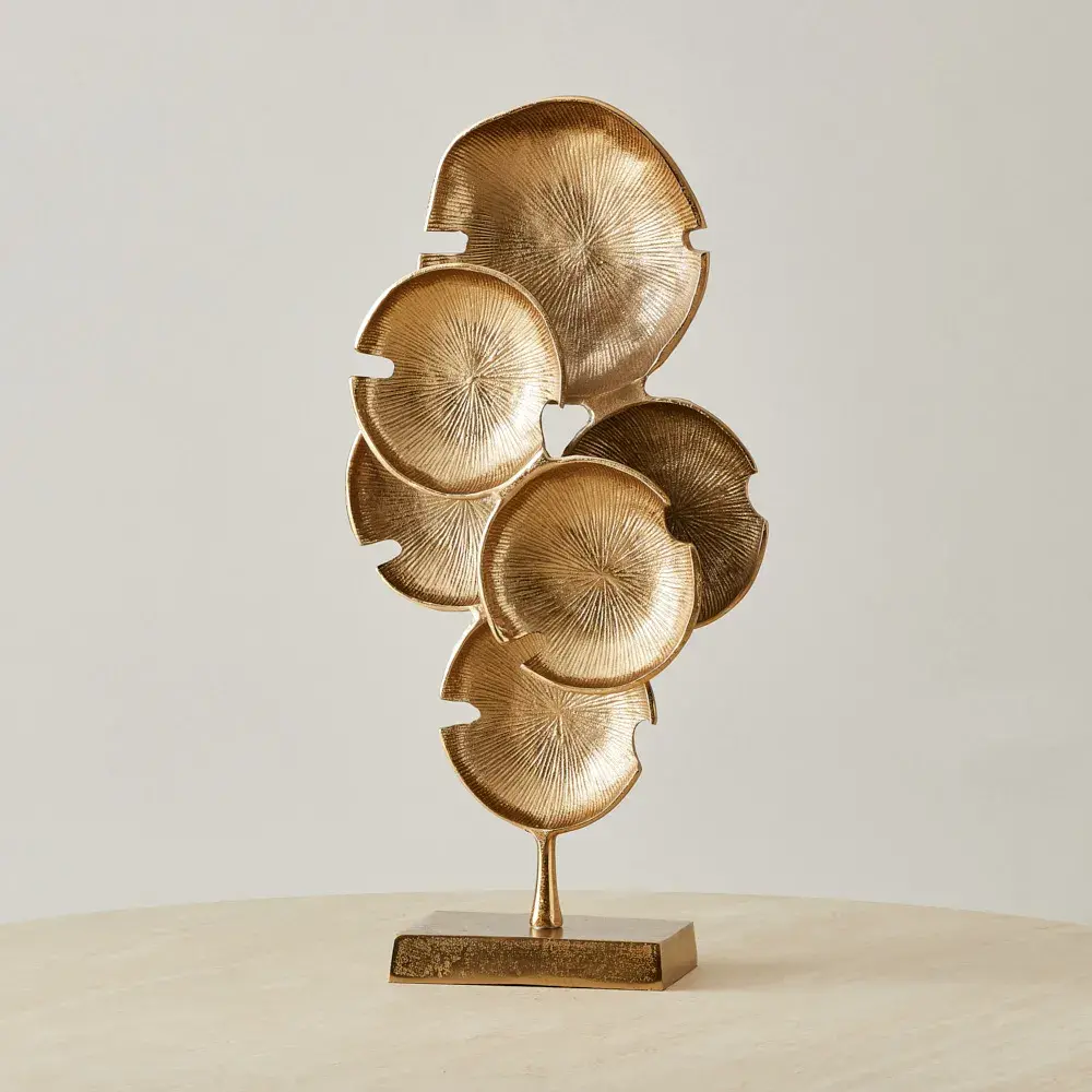 Althea Gold Metal Decorative