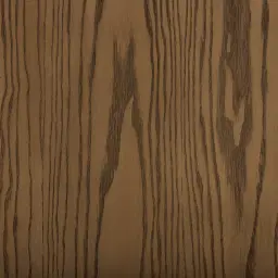 Terzetto Pandora Brown Sintered Stone 3-Drawer Bedside Table - Medium Brown Wood