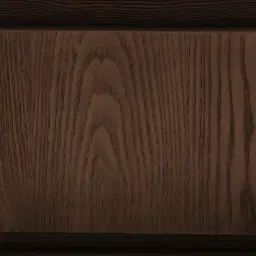 Terzetto Pandora Brown Sintered Stone 3-Drawer Bedside Table - Dark Brown Wood