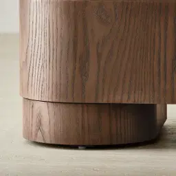 Terzetto Pandora Brown Sintered Stone 6-Drawer Dresser - Dark Brown Wood