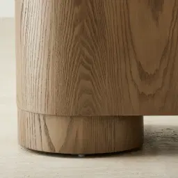 Terzetto Pandora Brown Sintered Stone Entertainment Unit - Medium Brown Wood