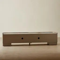 Terzetto Pandora Brown Sintered Stone Entertainment Unit - Medium Brown Wood