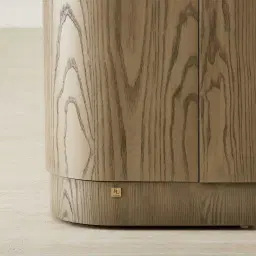 Terzetto Pandora Brown Sintered Stone 4-Door Sideboard - Medium Brown Wood