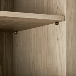 Portofino Medium Brown Display Cabinet
