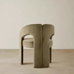 Delaney II Olive Green Velvet Dining Chair