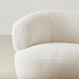 Remus Cream Turrel Fabric Occasional Chair