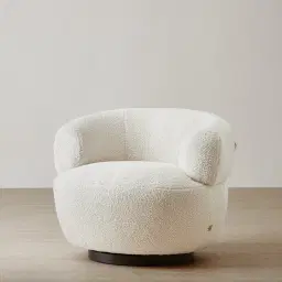 Remus Cream Turrel Fabric Occasional Chair