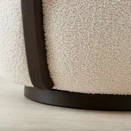 Remus Cream Turrel Fabric Occasional Chair