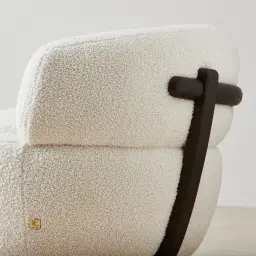 Remus Cream Turrel Fabric Occasional Chair