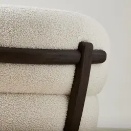 Remus Cream Turrel Fabric Occasional Chair